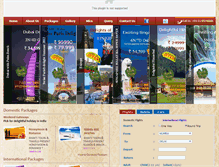 Tablet Screenshot of bhaktitoursntravels.com